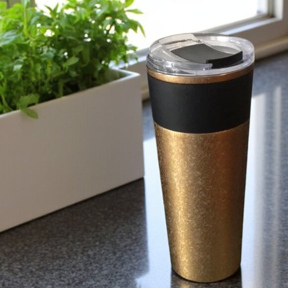 Starbucks Limited Edition Gold Sparkle Stainless Tumbler - Picture 1 of 3